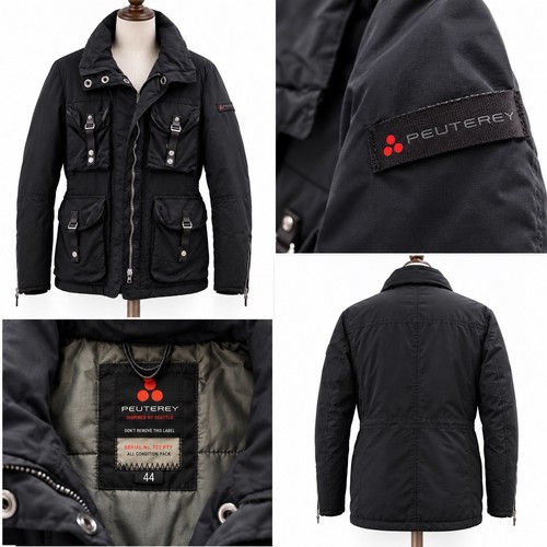 Peuterey jacket men black - jacket,